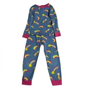 2/$20 — Hatley Rainbow Star Kids Pajamas 5T